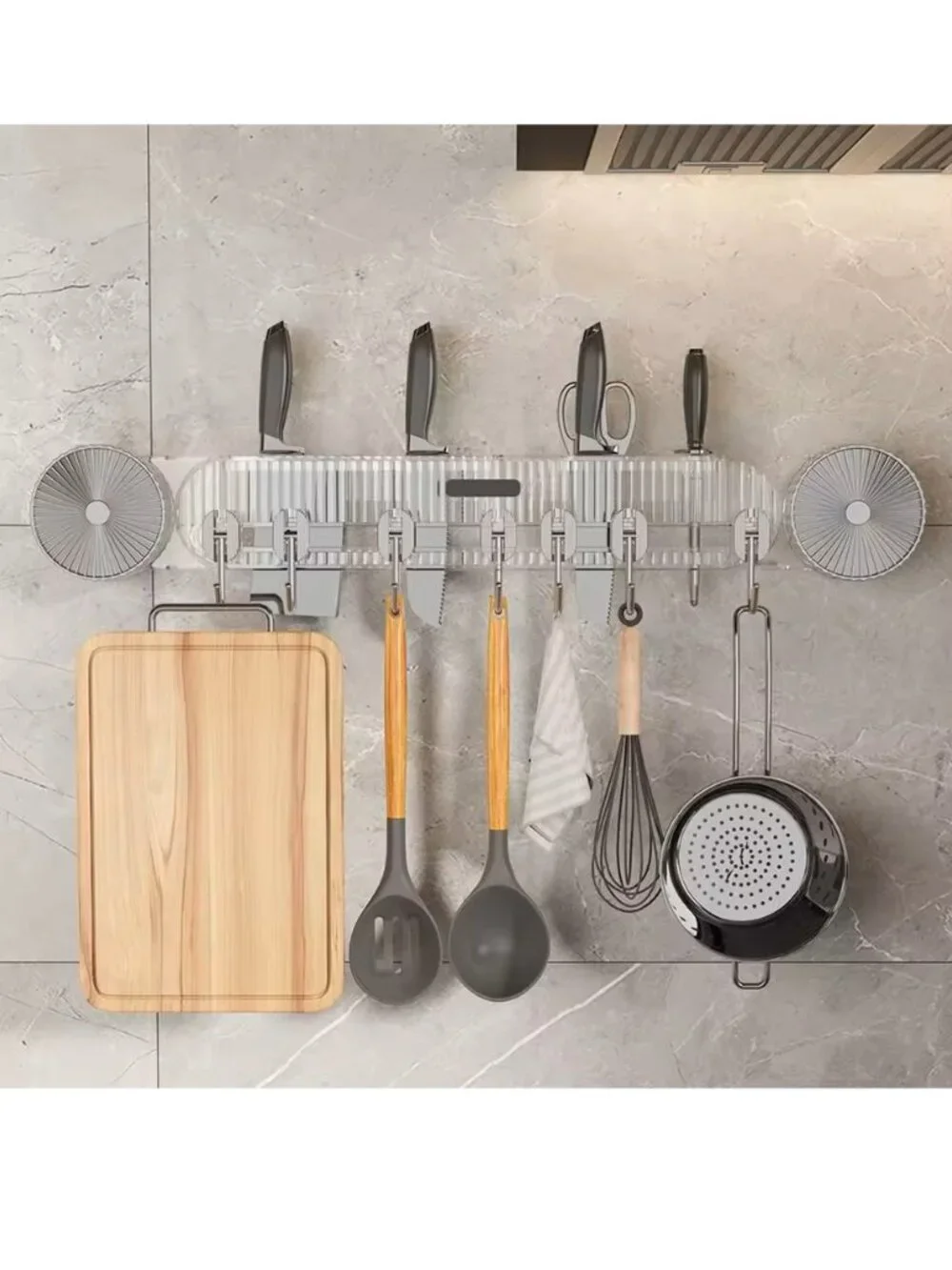 Kitchen Tool Holder Wall Mount No Drill - NEW
